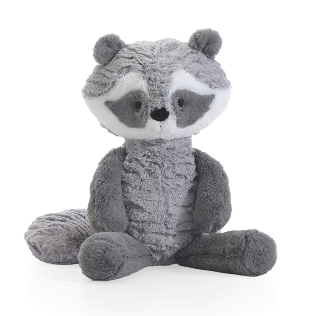 Little Woodland Raccoon Plush, Suki, Gray Toy Kids