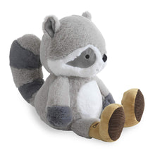 Load image into Gallery viewer, Little Campers Plush Raccoon Stuffed Animal - Pumpkin
