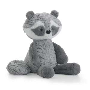 Little Woodland Raccoon Plush, Suki, Gray Toy Kids