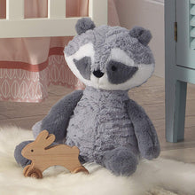 Load image into Gallery viewer, Little Woodland Raccoon Plush, Suki, Gray Toy Kids
